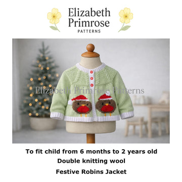 Festive Robins Jacket P18