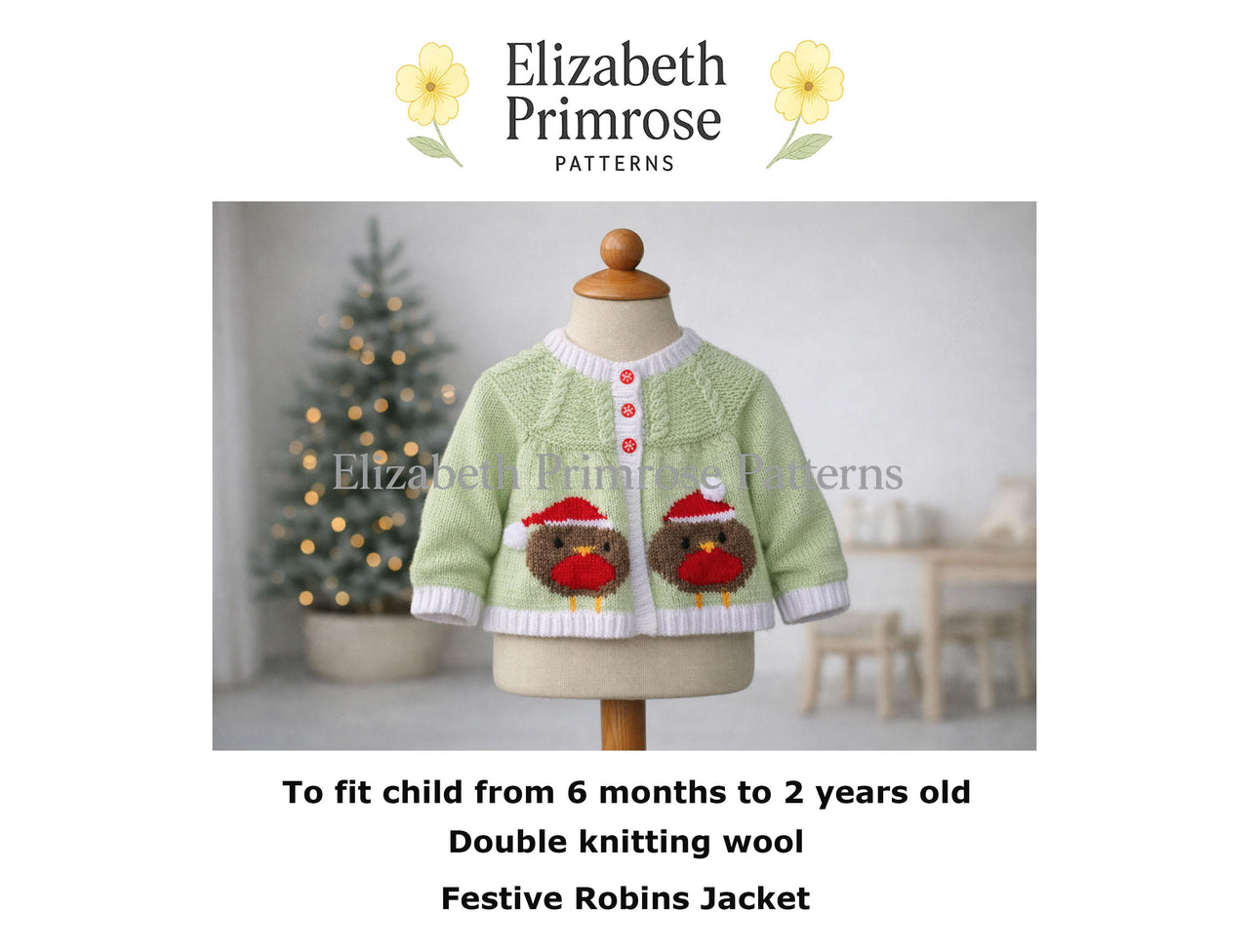 Festive Robins Jacket P18
