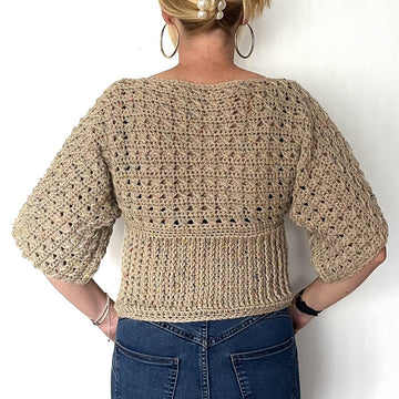 Lace Ribbed Sweater