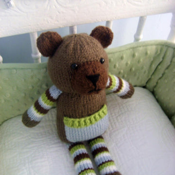 Knit Pocket Bear Pattern