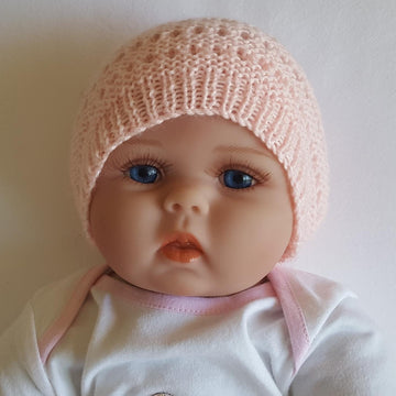 Abby - 4ply baby beanie
