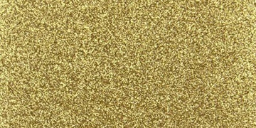 Arc Crafts ETC Papers Non-Shed Glitter Cardstock 8.5"X11" 10/Pkg - Gold