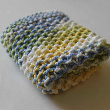 Simple Seed Stitch Dishcloth