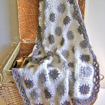 Grey Granny Goodness Blanket