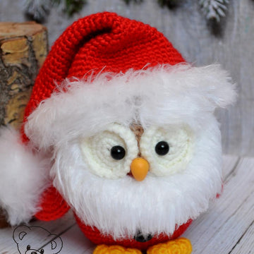 323 Santa Little Owl