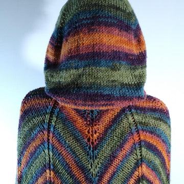 Maple Leaf Poncho