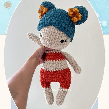 Beatrice Mermaid with removable tail