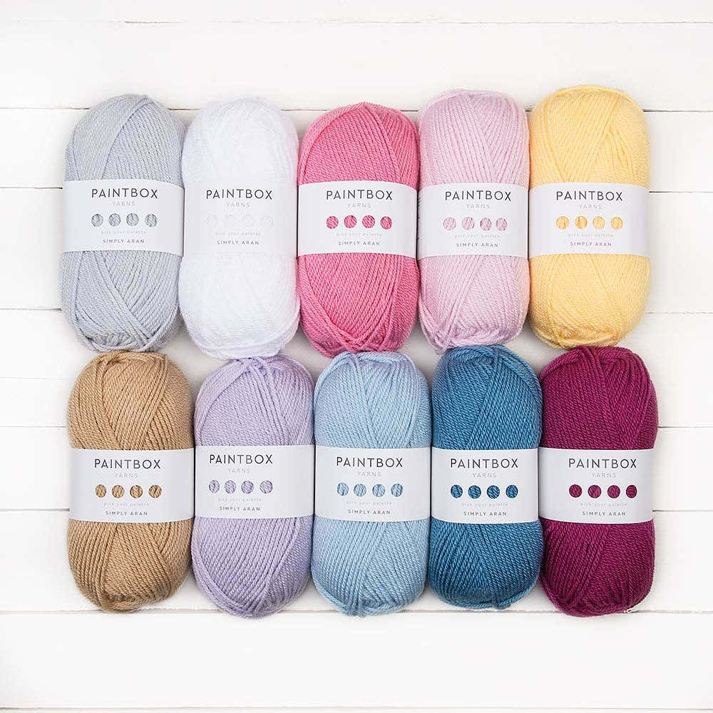 Paintbox Yarns Simply Aran 10 Ball Colour Pack