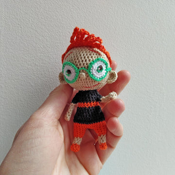 Boy with red hair