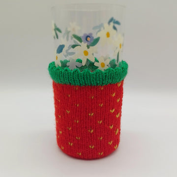 PDF Summer Fruits DK knitting pattern Can Sleeve Cosy/Sleeve/Coozie/Cozy Summer Vibes Easy Knitting Pattern Charity Knits Beer Bottle