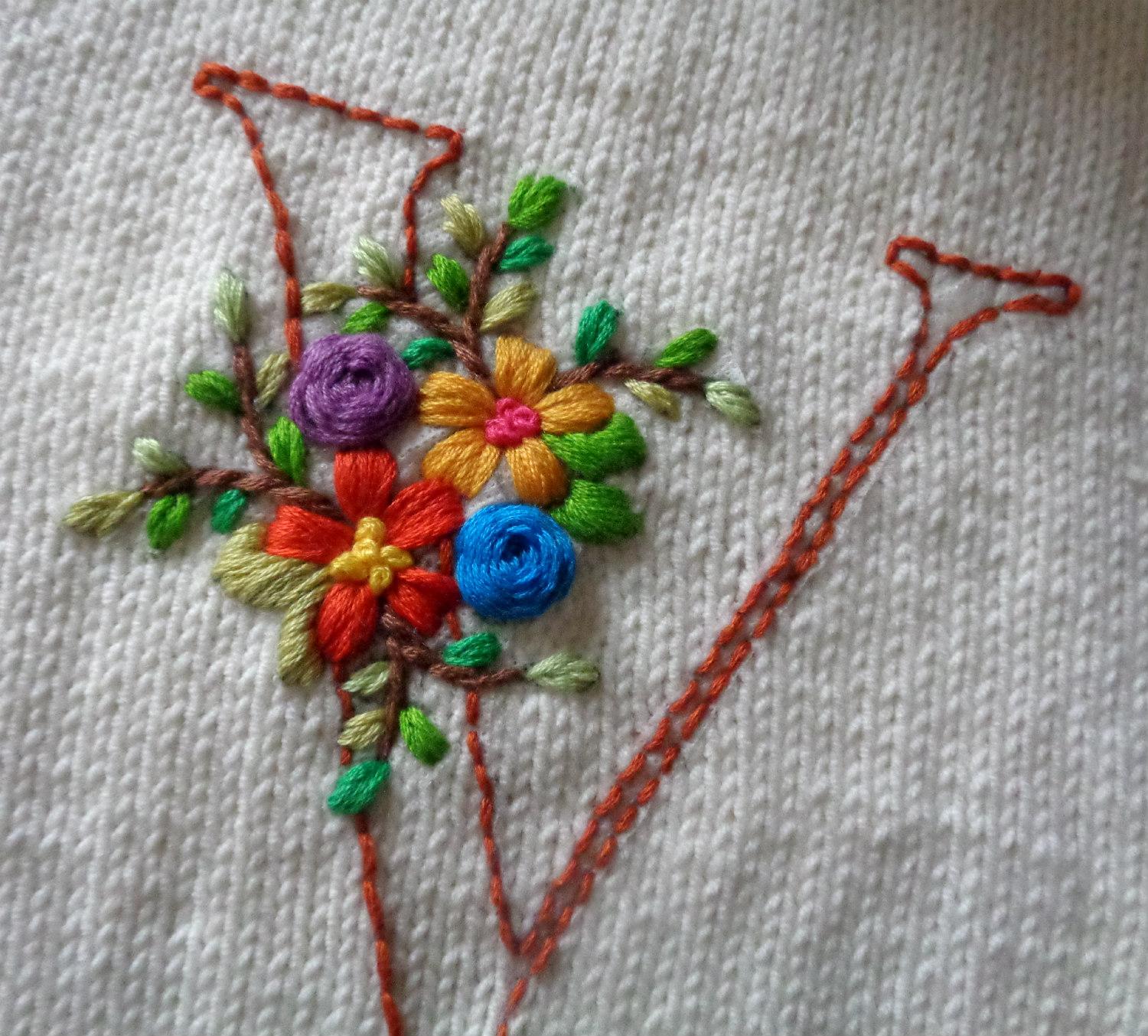 Floral Initial Baby Tee