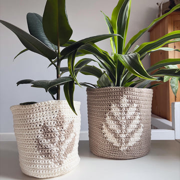 Fern Plant Pot Cover