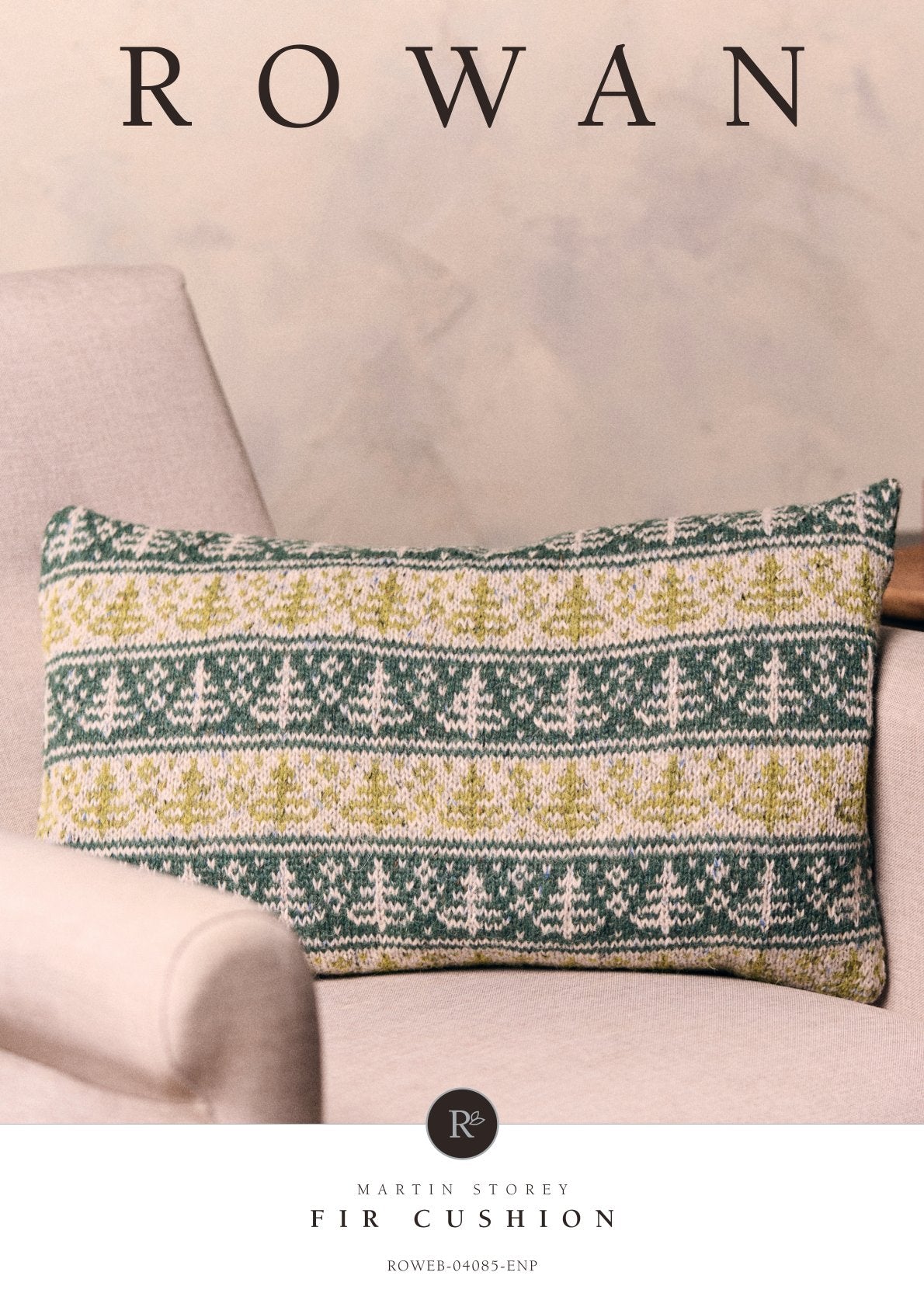 Fir Cushion in Rowan Felted Tweed - 4085 - Downloadable PDF