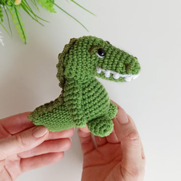 Crochet alligator pattern, easy crochet amigurumi crocodile