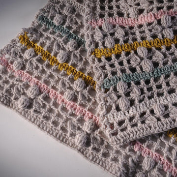Crochet Trellis Scarf
