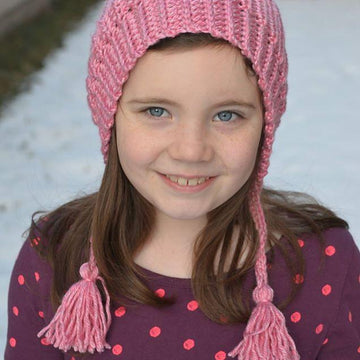 "Winter Poms" Slouch