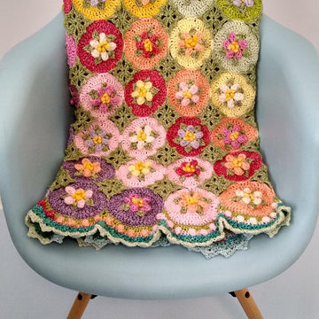 Macaroon Blossom Afghan