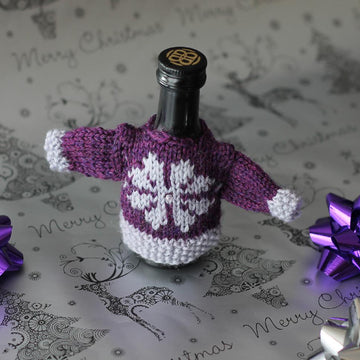 Christmas Glamour Mini Snowflake Sweater Decoration