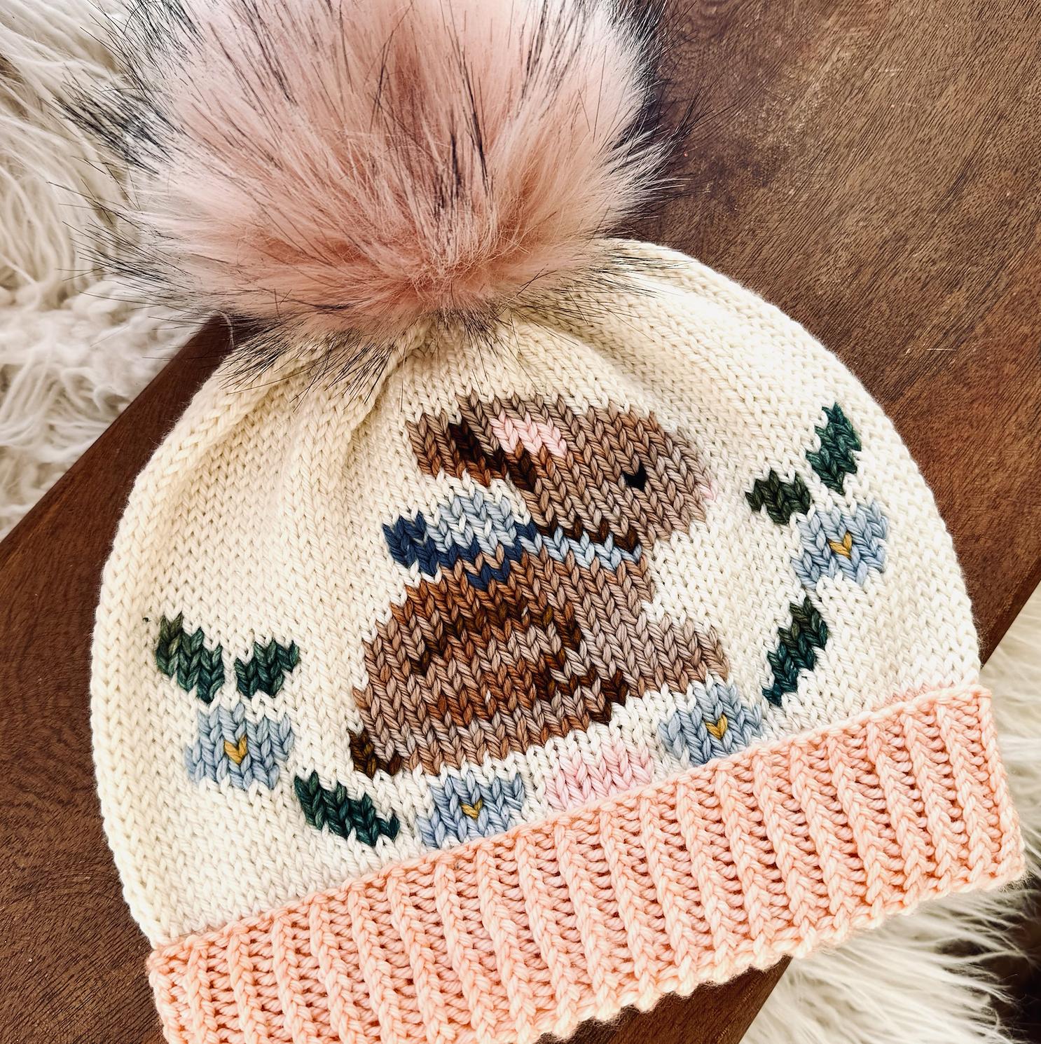 Blossom Bunny Beanie
