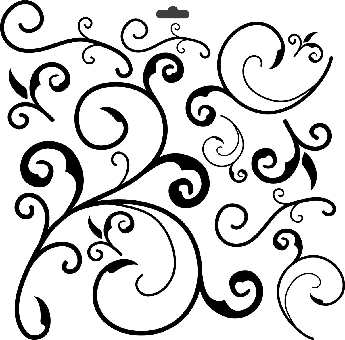 The Crafter's Workshop Crafter's Workshop Template 12"X12" - Capricious