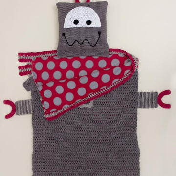 Robot Sleeping bag Blanket Pillow