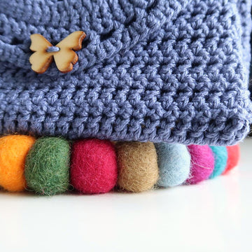 Eyelet Purse
