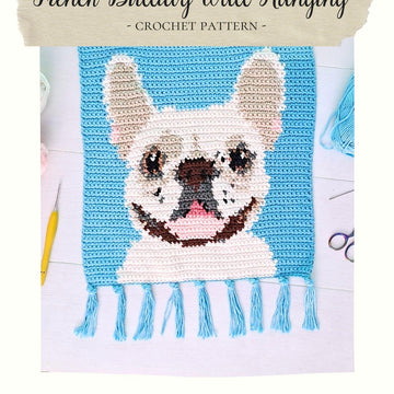 French Bulldog Tapestry Wall Hanging