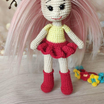 Doll Ukraine, wreath puppet