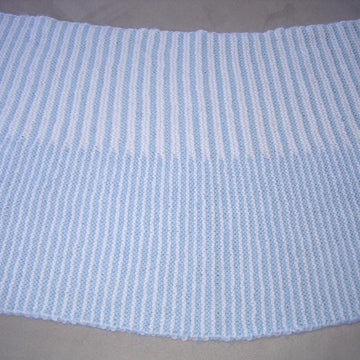 Robyn - curved garter stitch wrap