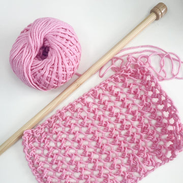 Lace stitch scarf