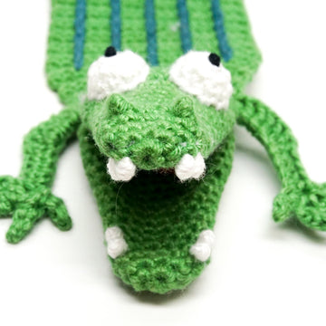 Crocodile Bookmark Crochet Pattern
