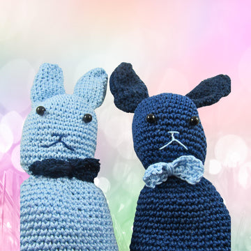 Amigurumi Easter Bunnies Mary and Liam