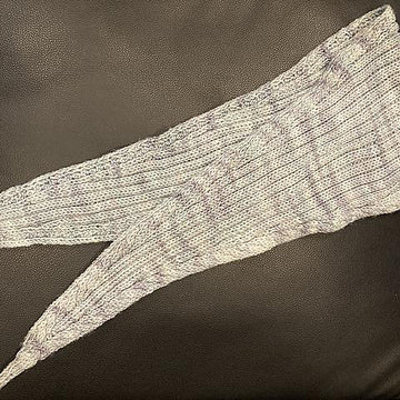 Fish tail scarf