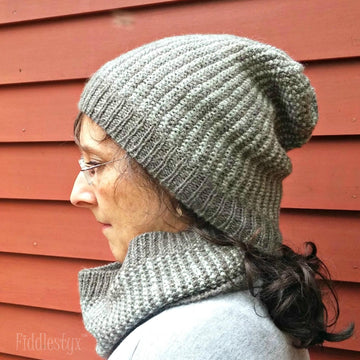 Luna Reversible Hat / Cowl Set