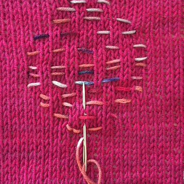 Yarnover Truck shawl