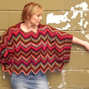 2-Way Zig Zag Poncho 205