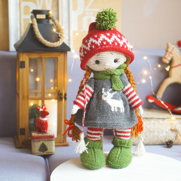 Knitting Toy Clothes Pattern - CHRISTMAS GNOME