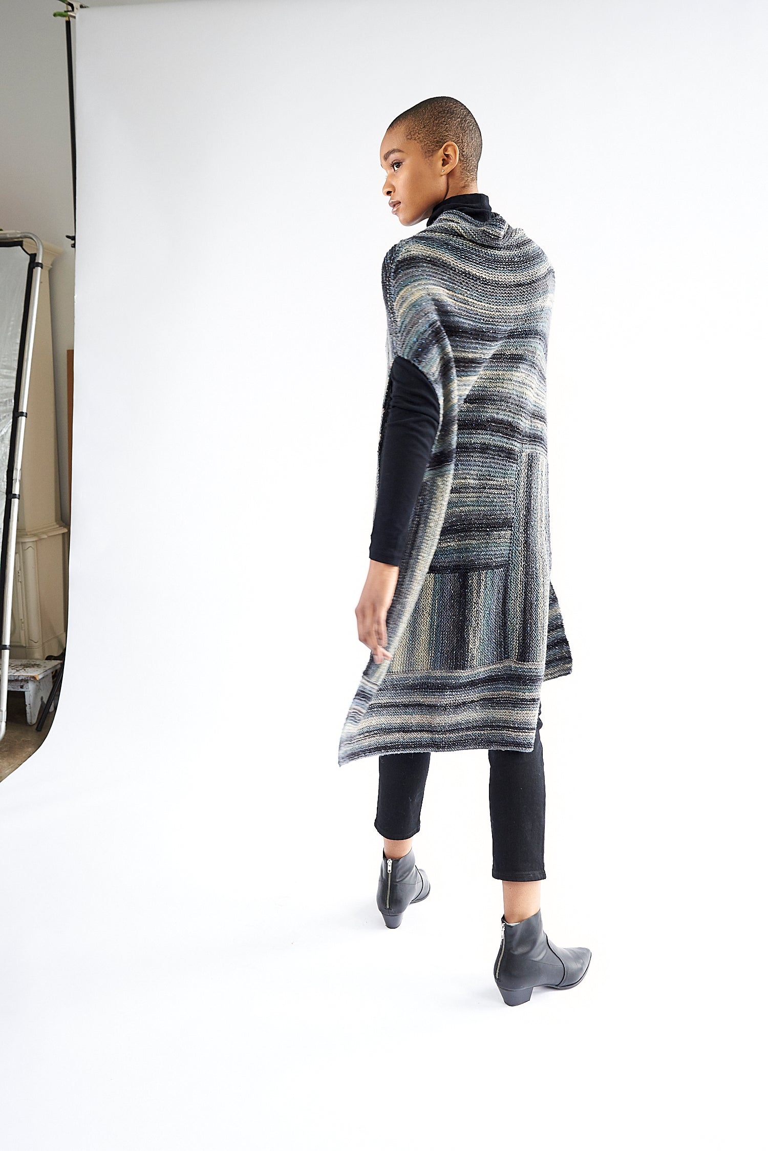 Marjoram Poncho in Berroco Sesame - Downloadable PDF