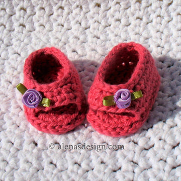 Open-Toed Doll Shoes