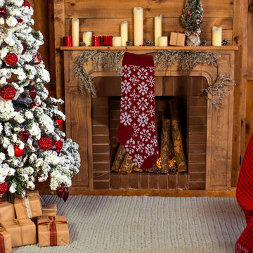Snowflake Flower Stocking