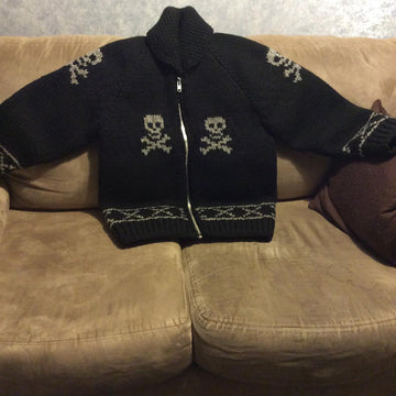 Wool Skulls Sweater