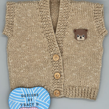 Ava Baby waistcoat/vest 16-26 inch chest