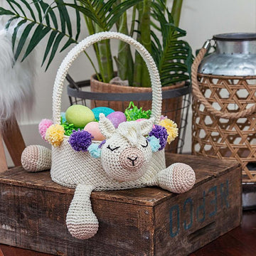 Llama Easter Basket
