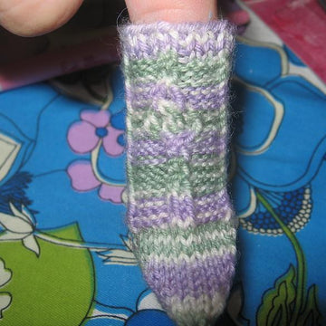 Fairy Sized Lavender Sock