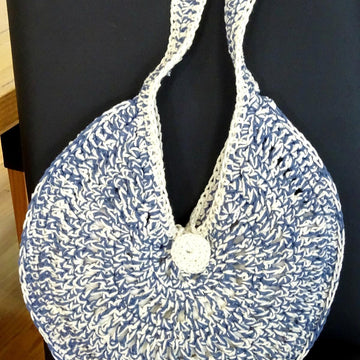 Chunky Cotton Crochet Tote Bag