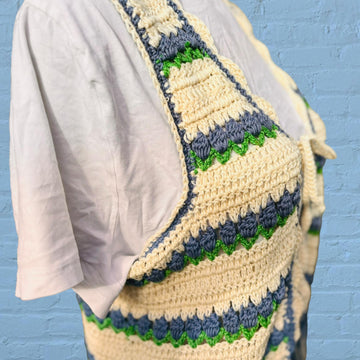 Tulip Crochet Waistcoat