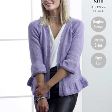 Cardigans in King Cole Glitz DK - 5025 - Downloadable PDF