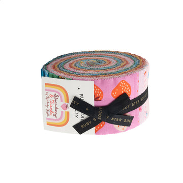 Ruby Star Society Strawberries & Friends Strip Roll