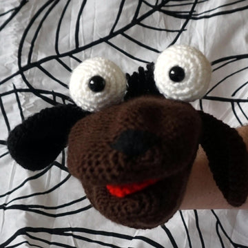 Amigurumi Häkelanleitung für die Handpuppe "Hund Bello" !