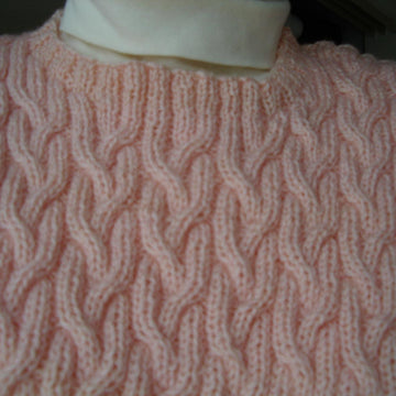 Natalie - ladies cable jacket